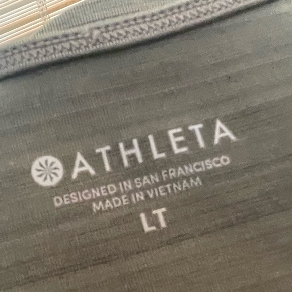 Athleta Lg. Tall Sport Top with Zippered Pocket - Picture 4 of 4